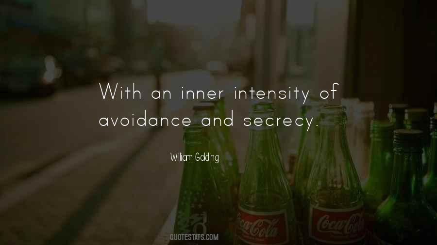 Quotes About Avoidance #1643628
