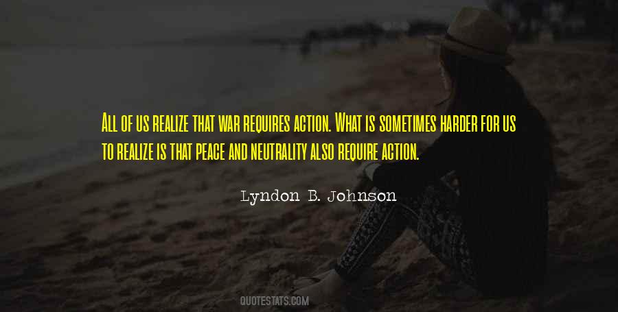 Quotes About Peace And War #72917