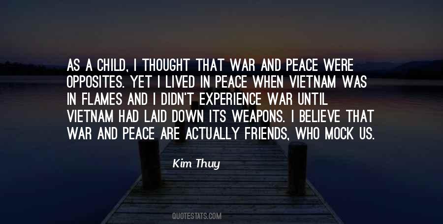 Quotes About Peace And War #97448