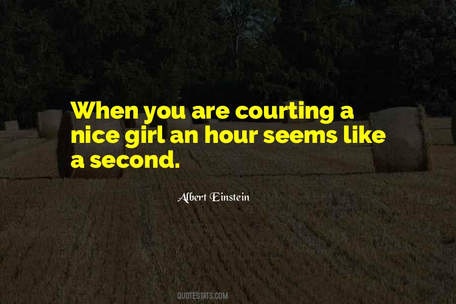 Quotes About Courting A Girl #606961