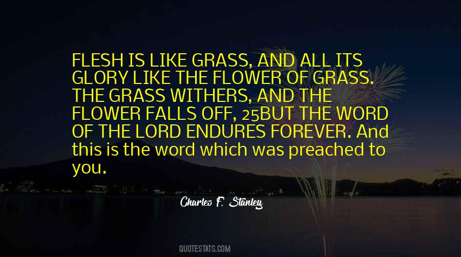 Quotes About Grass #1585271