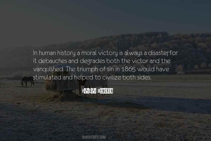 Human Disaster Quotes #781700