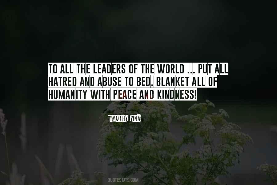 Quotes About Peace And Humanity #281118