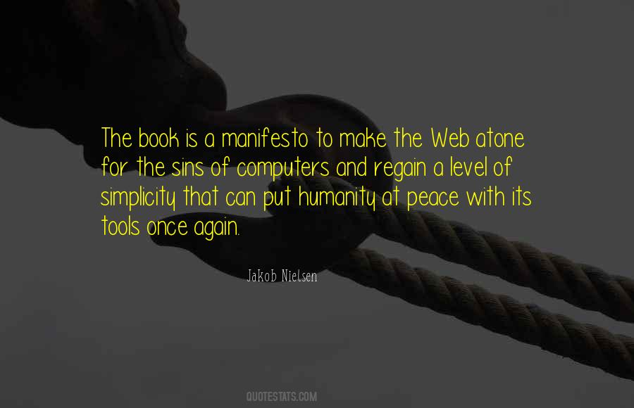Quotes About Peace And Humanity #758787