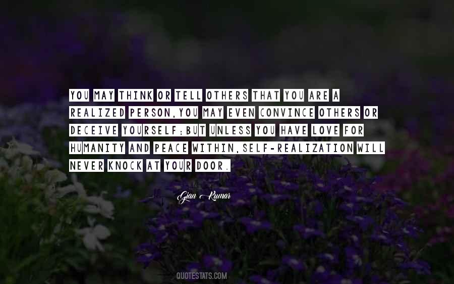 Quotes About Peace And Humanity #868664