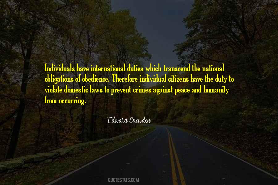Quotes About Peace And Humanity #949319