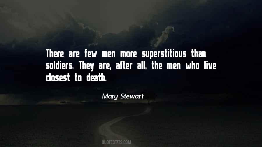 Quotes About Superstitious #1622859