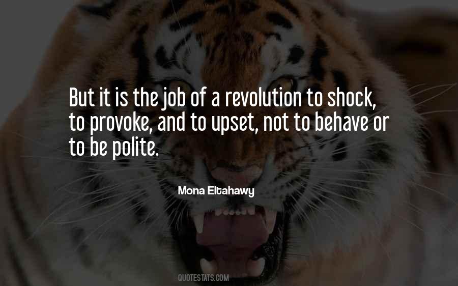 Not Provoke Quotes #1868743