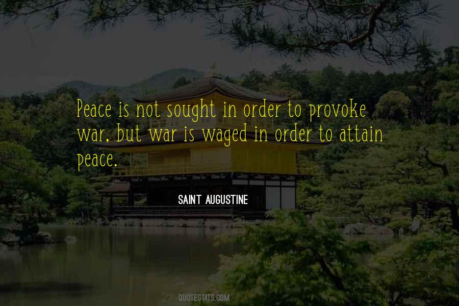 Not Provoke Quotes #807328