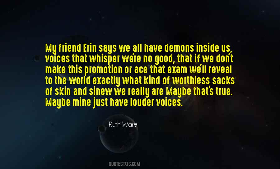 Quotes About Demons Inside Me #1030121
