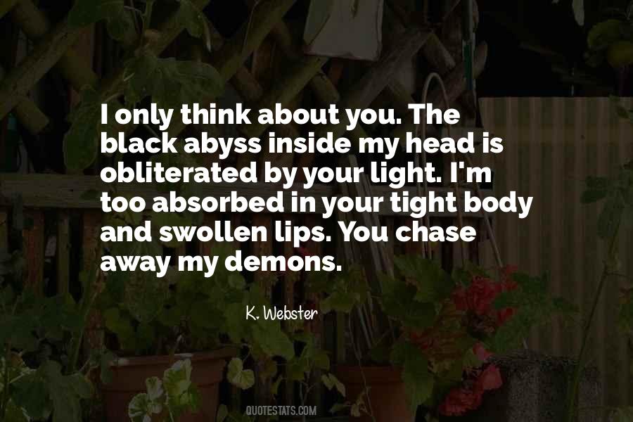 Quotes About Demons Inside Me #1779394