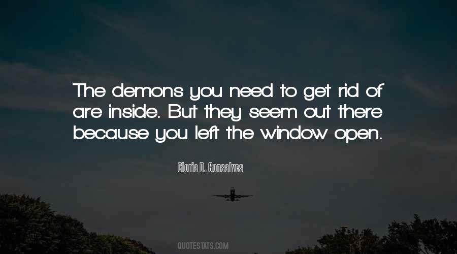 Quotes About Demons Inside Me #653722