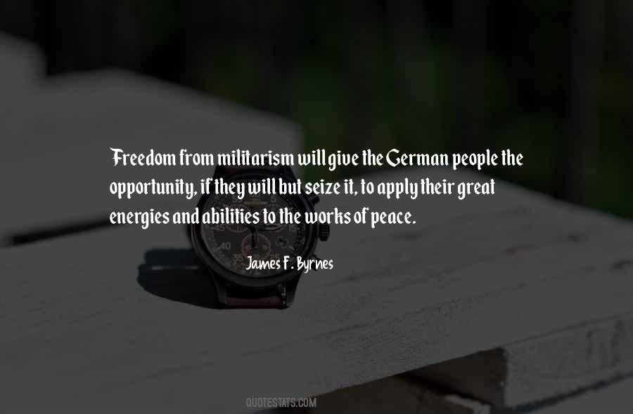 Quotes About Peace And Freedom #106677