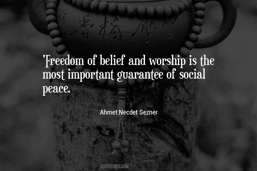 Quotes About Peace And Freedom #492635
