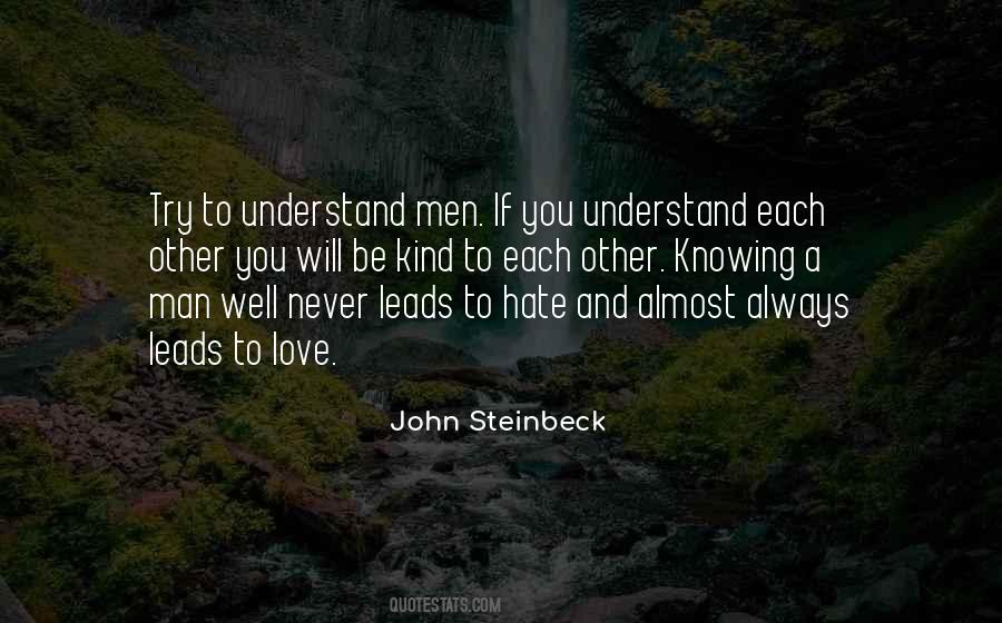 Quotes About Knowing And Understanding #345252