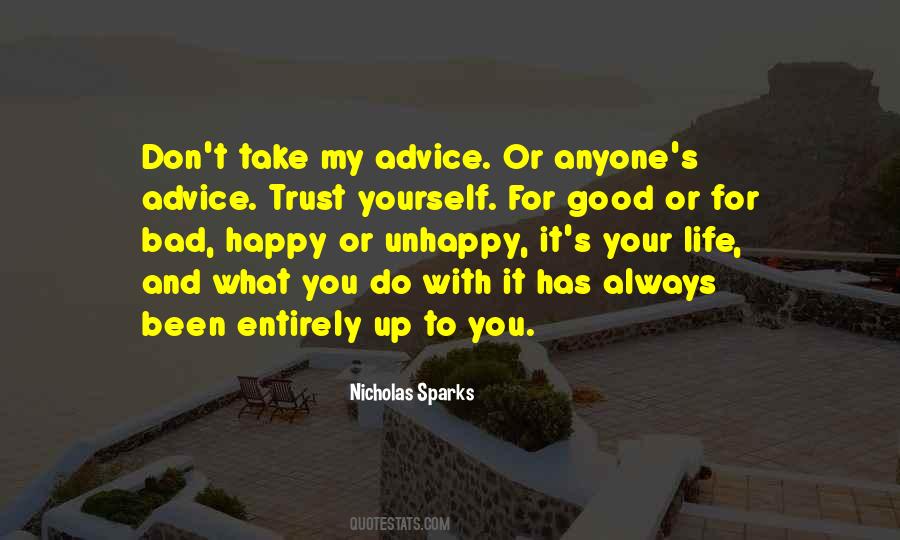 Quotes About Trust Yourself #1289045