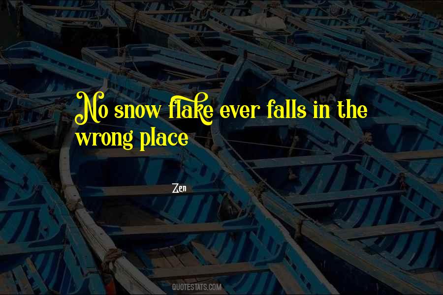 Quotes About Snow Falls #391690