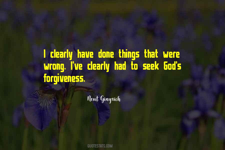 Quotes About God's Forgiveness #1196999