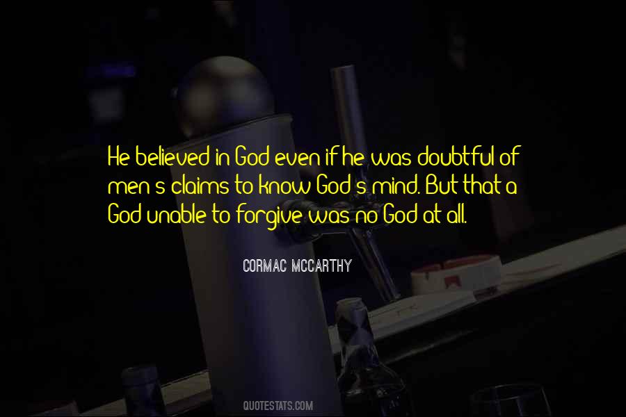 Quotes About God's Forgiveness #158757