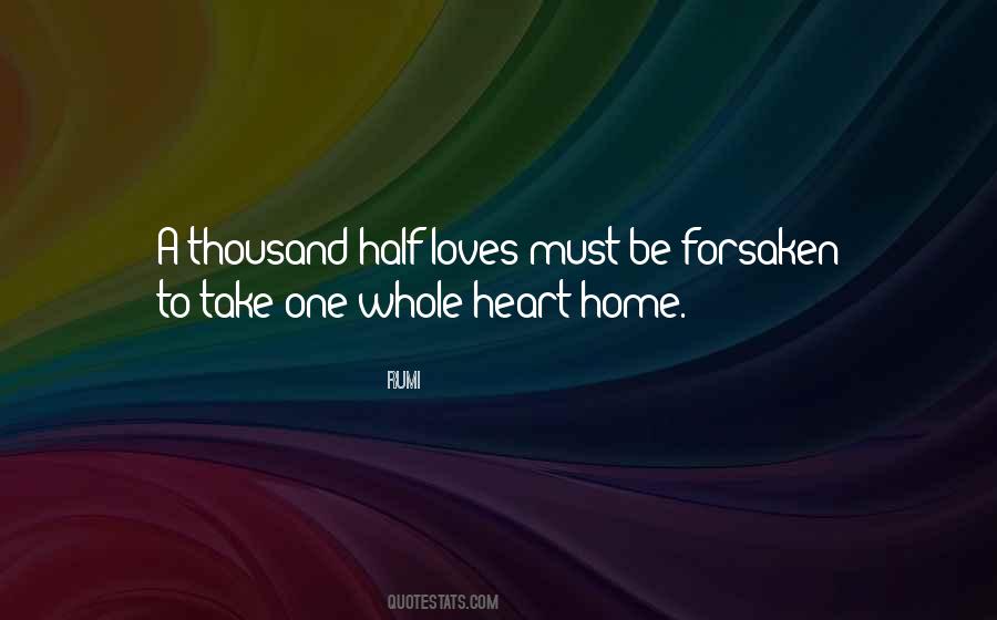Quotes About Forsaken Love #1761398