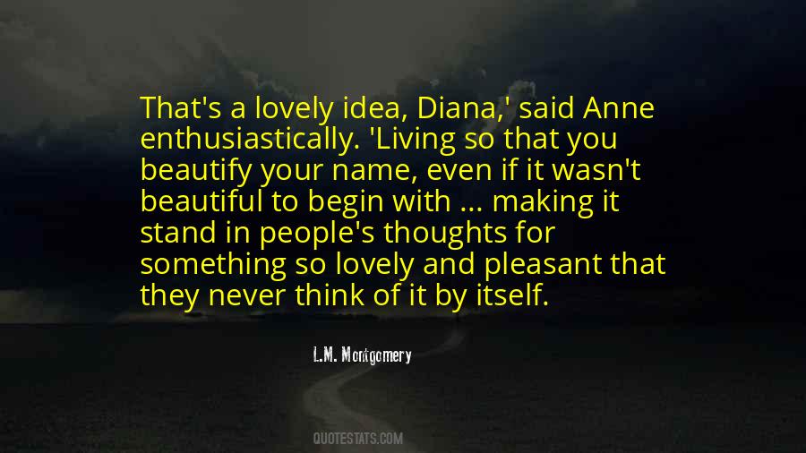 Quotes About Diana #1382518