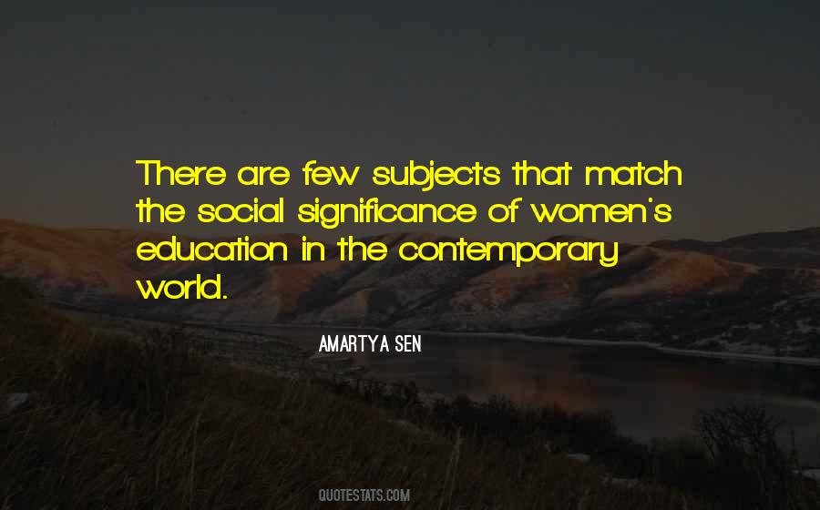 Contemporary World Quotes #395478