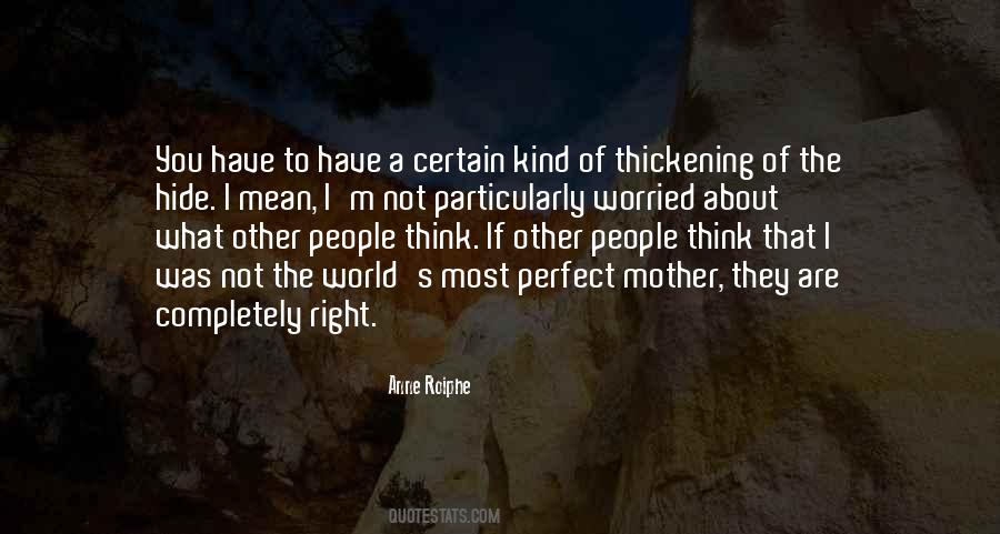 Perfect Mother Quotes #1198063