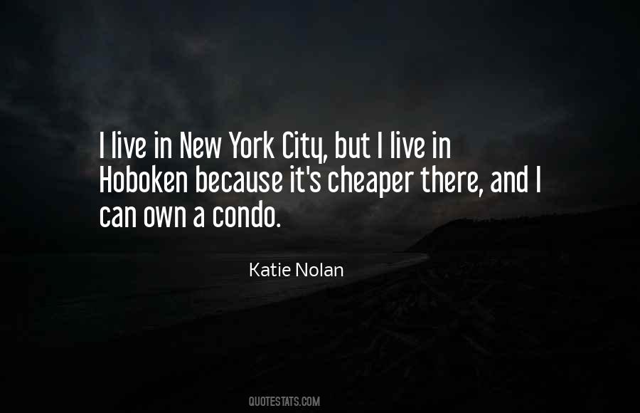 Quotes About Hoboken #816155