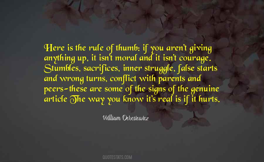 Quotes About Moral Courage #265287