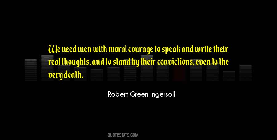 Quotes About Moral Courage #279651