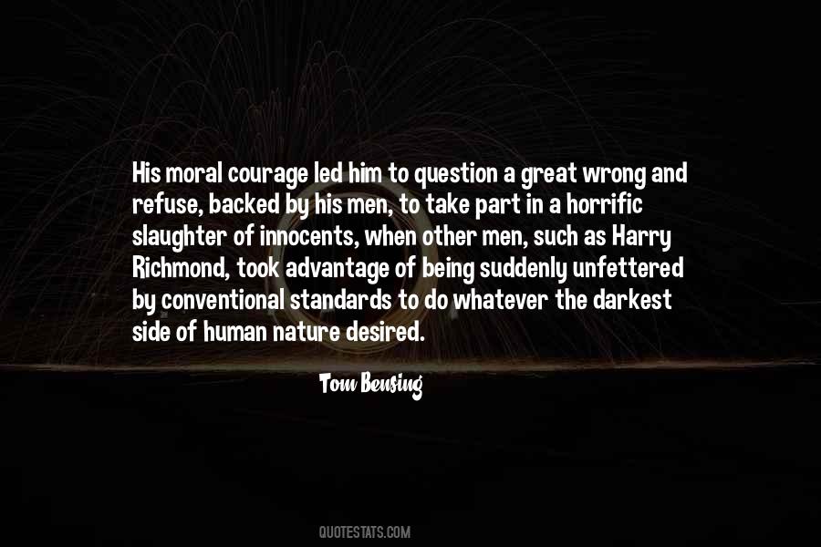 Quotes About Moral Courage #405004