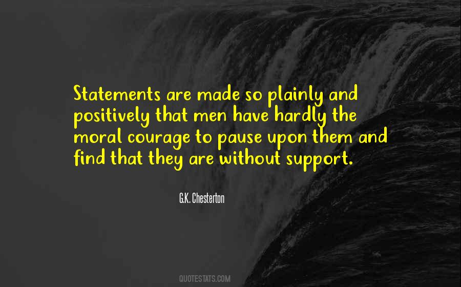 Quotes About Moral Courage #444277
