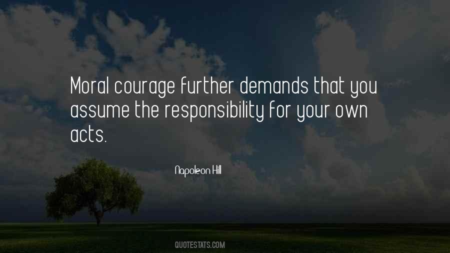 Quotes About Moral Courage #570254