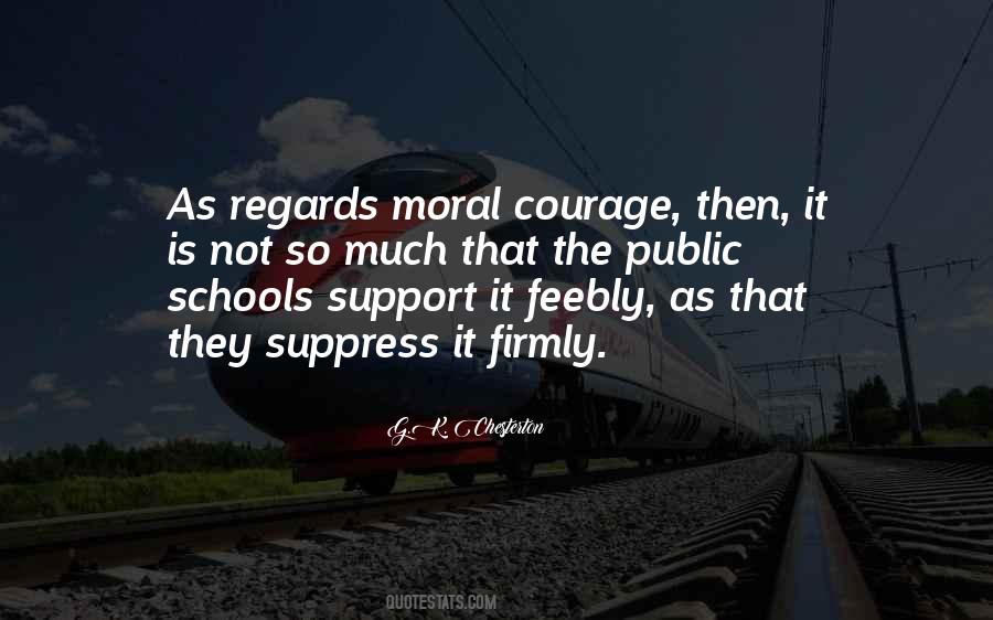 Quotes About Moral Courage #860684