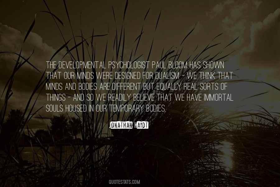 Quotes About Dualism #753680