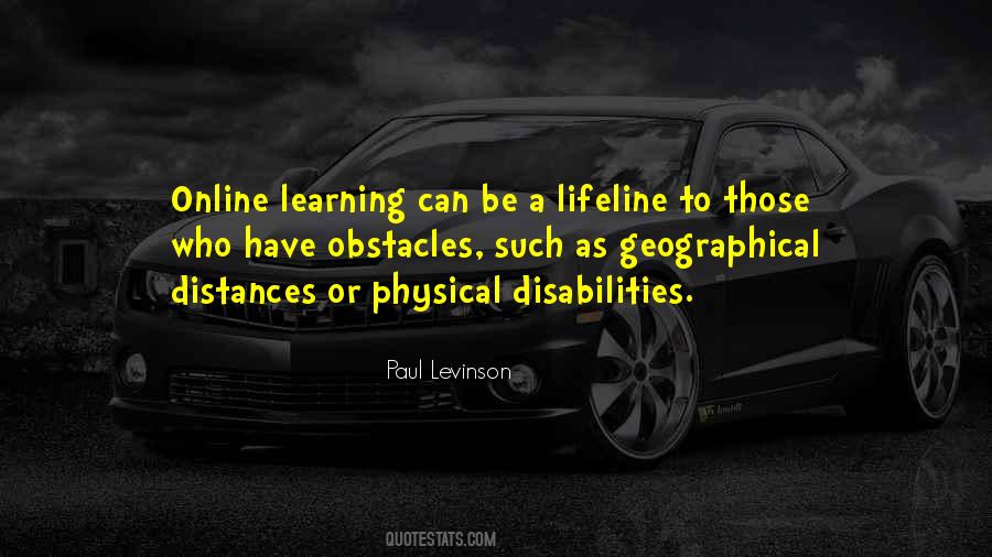 Quotes About Distance Learning #1408507