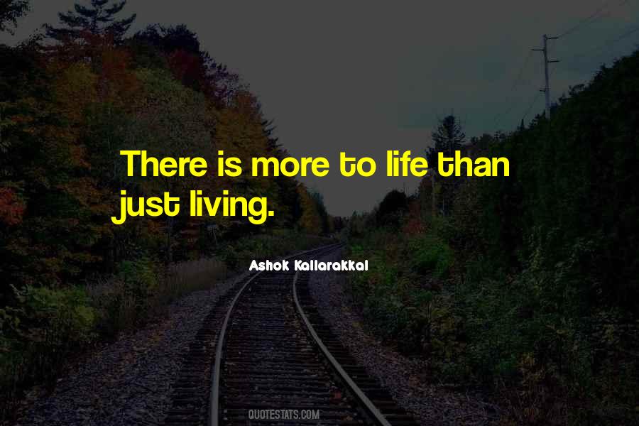 Quotes About More To Life #1343206