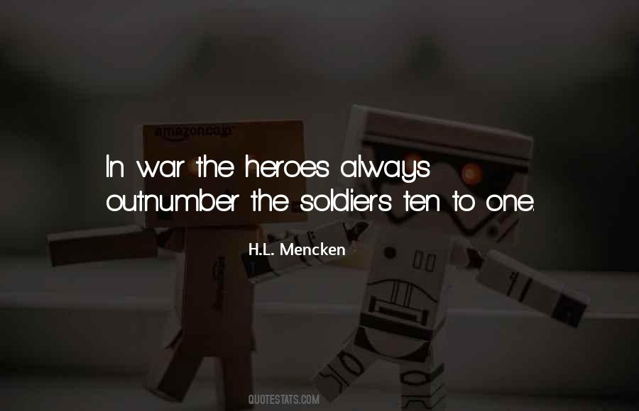Quotes About Soldiers In War #154716