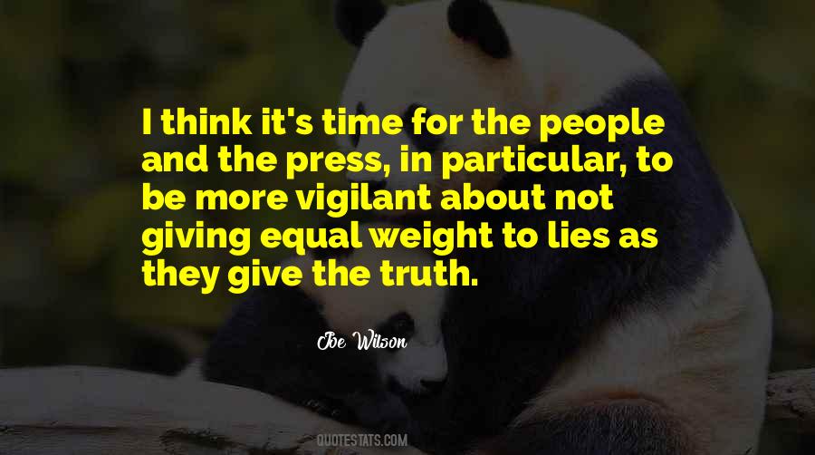 Quotes About The Press #1145220