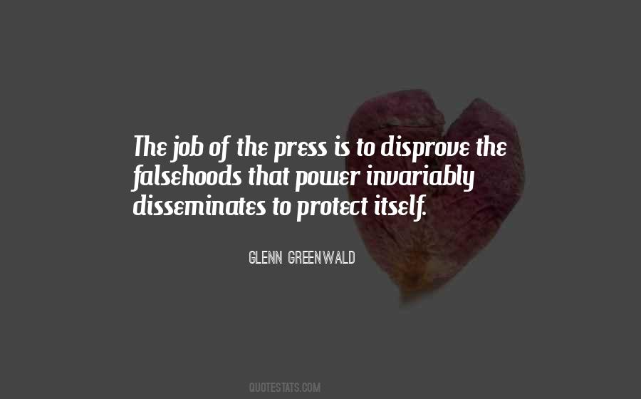 Quotes About The Press #1287023