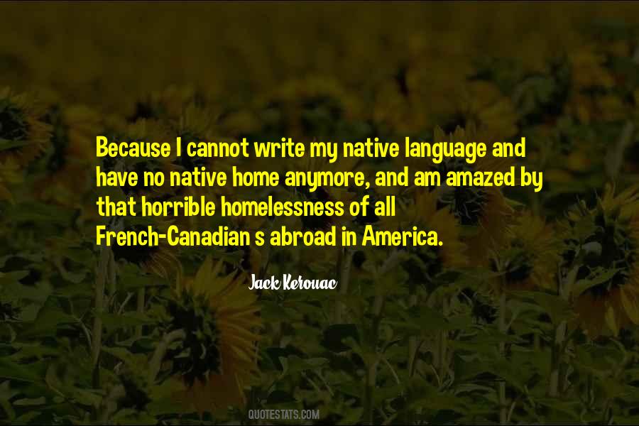 Quotes About Native Language #1172371