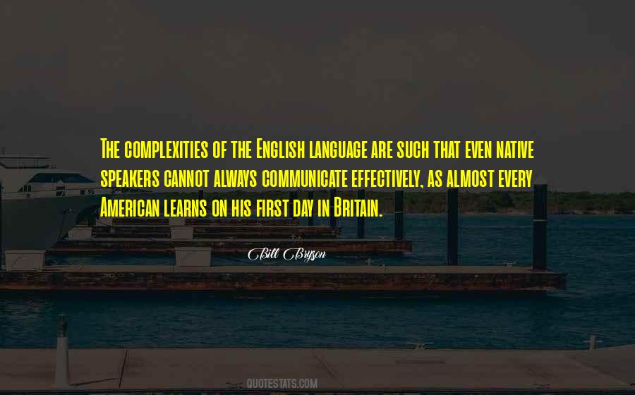 Quotes About Native Language #1837419