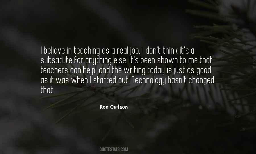 Quotes About Substitute Teaching #1709504