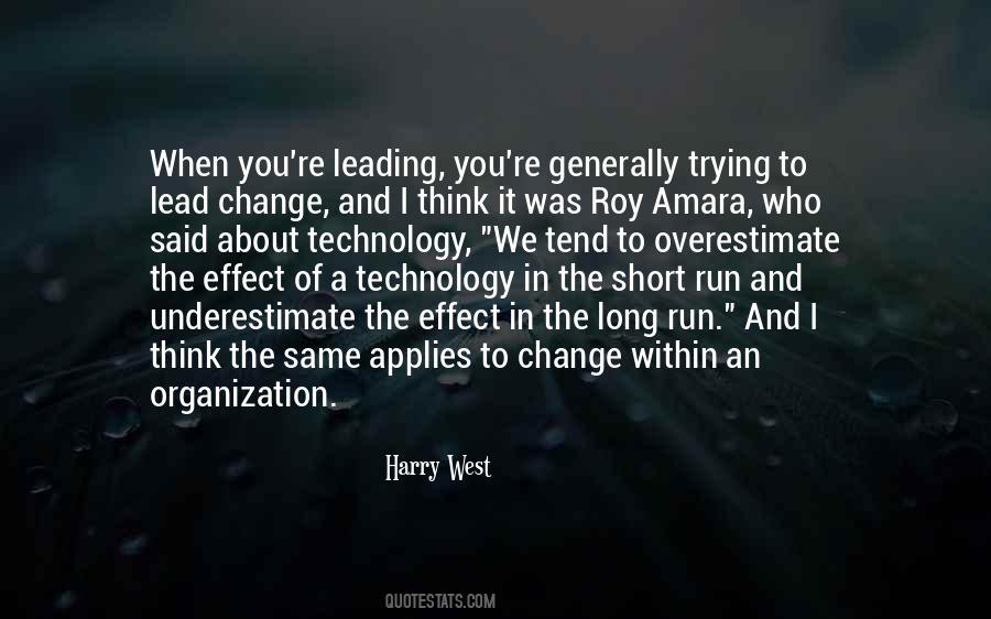 Quotes About Leading Change #21914