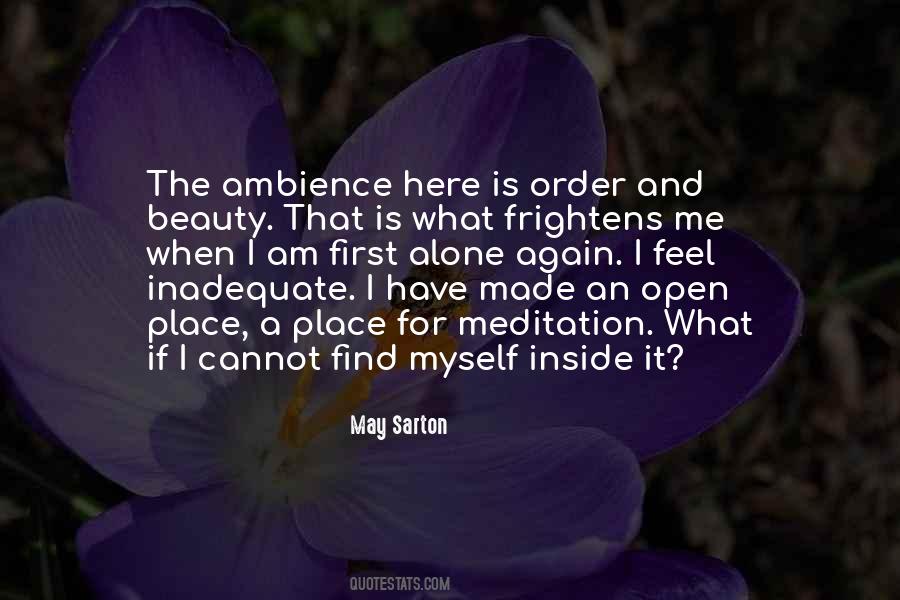 Quotes About Ambience #1794099