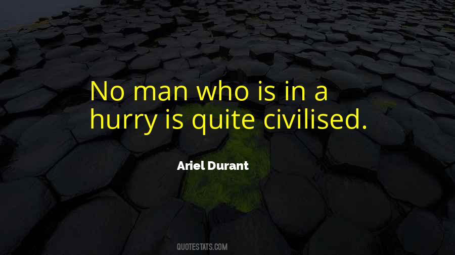 Quotes About Civilised #1156209