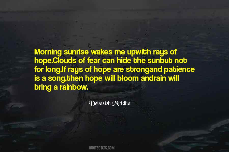 Quotes About Morning Sunrise #1222284