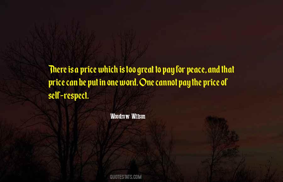 Quotes About Pay The Price #1038028