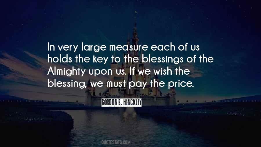 Quotes About Pay The Price #1777421