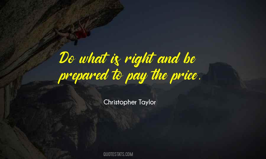 Quotes About Pay The Price #901314